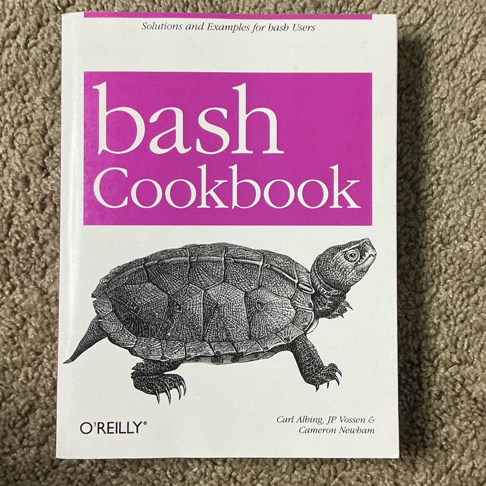 Bash Cookbook by O'Reilly